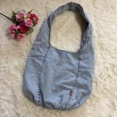 【美品】ungrid アングリッド　ワンショルダーバッグ　ノベルティデニムバッグのサムネイル