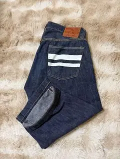 美品】桃太郎ジーンズ 出陣レーベル クロップドパンツ W32 - メルカリ