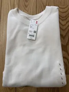 UNIQLO スウェットシャツ　Ｌ　オフホワイト