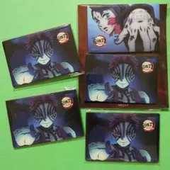 鬼滅の刃　猗窩座　魘夢　スクエア　缶バッジ