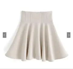 GRL インパン裏地付きコルセット風フレアミニスカート[gm728]