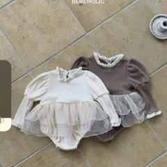bebeholic チュールロンパース