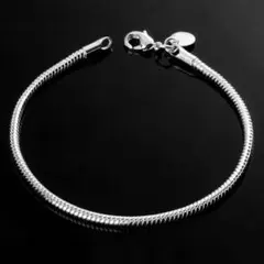 シルバー スネークチェーン ブレスレット