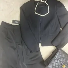 卒業式入学式ジャケットとワイドパンツのセットアップ上下タグ付き