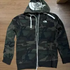 THE NORTH FACE カモフラージュ フルジップパーカー