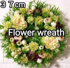 4月6日お取り下げ予定　超特大約３７cm　ハンドメイドリース　No.798D