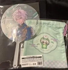 【匿名配送/追跡】叢雲カゲツ うちわ 巾着