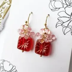 ☆❤️ 蝶々 蝶 花 じゃらじゃら パール ピアス イヤリング - メルカリ