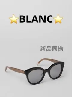 ⭐️BLANC. #B0025#ブラックフレーム サングラス　#新品同様のサムネイル