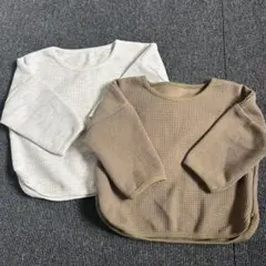 80 90 トップス トレーナー 色違い 2色 12-18M