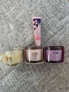Yankee Candle ヤンキーキャンドル 3個セット おまけ付き