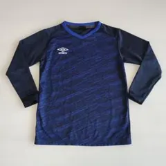 サッカー シャツ 150cm UMBRO アンブロ 長袖シャツ ブルー系のサムネイル