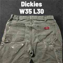 Dickies ペンキ加工 ダックペインターパンツ ボロ 実寸W35 L30