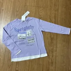 Sprightly 長袖カットソー ラベンダー
