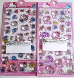 【海外限定】ボンドロシール　 キティ50周年記念特別デザイン+キティ　２個