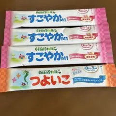 BeanStalk つよいこ 粉ミルク 100ml1本　すこやかM1 3本