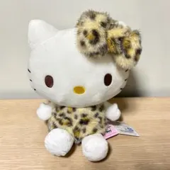 サンリオキャラクターズ ヒョウ柄ドール　ハローキティ キティ　サンリオ　キティー