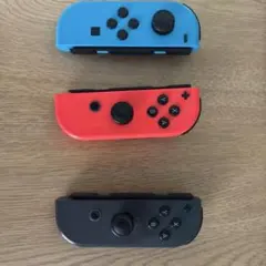 Nintendo Switch ジョイコン 青 赤 黒 3個セット
