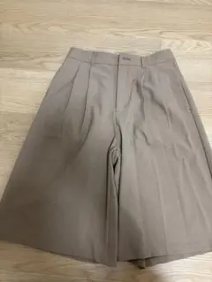 GU バミューダショートパンツ L ベージュ