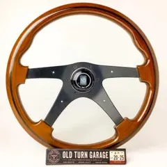 BC 520 ステアリングホイール ウッド/アルミナルディクラッシック35