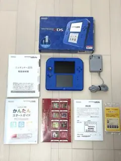 Nintendo 2DS ニンテンドー 本体 ブルー 任天堂 箱付き