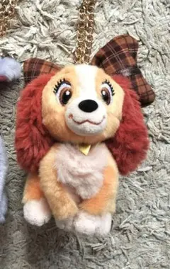ディズニーリゾート わんわん物語 レディ トランプ ぬいぐるみチャーム
