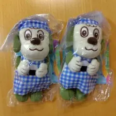 NHK　いないいないばあっ！　ワンワンのマスコット　２個セット