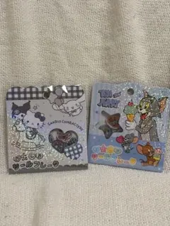 【正規品】トムとジェリーおはじき シール 15個セット＆サンリオキャラクターズ