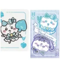 まじかるちいかわ ハチワレ シール カード トランプ柄