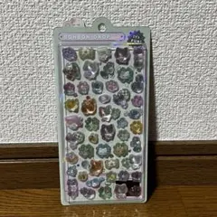 【正規品】 ボンボンドロップシール ねこねこ グリーン