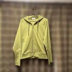 YONEX オリーブグリーン フルジッパーパーカー