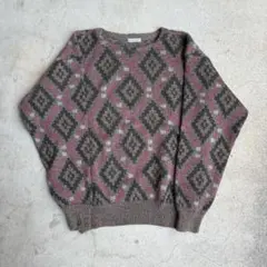 GIORGIO ARMANI argyle knit