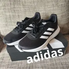 新品未使用◆adidas◆アディダス ランニングシューズ　ブラック