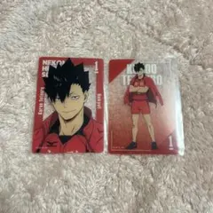 ハイキュー トレーディングクリアカード 主将ver 黒尾鉄朗