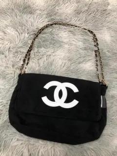 黒+白色◇◇ショルダーバッグ◇◇非売品 ノベルティ