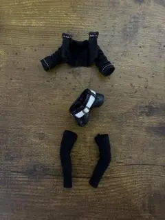 1/12プラモデル用黒衣装パーツセット　最終値下げ