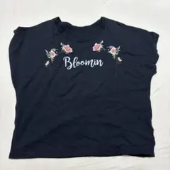 花柄刺繍 Tシャツ サイズFのサムネイル