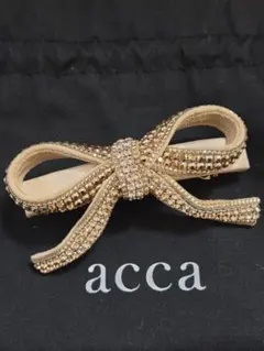 acca アッカ リボン バレッタ　マリア