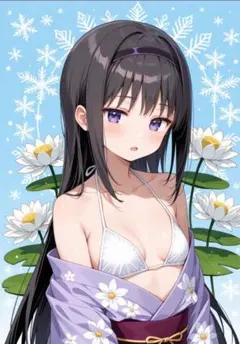 【L版10枚】 魔法少女まどか☆マギカ 暁美ほむら ブロマイド