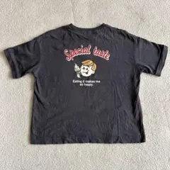 pairmanon Tシャツ ブラック バックプリント