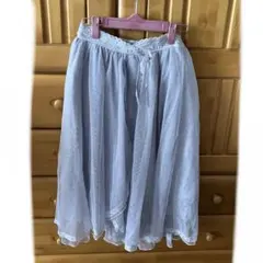 アクシーズファム　アクシーズ　チュールスカート　美品のサムネイル