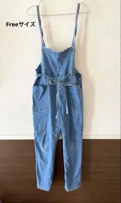 サロペット フリーサイズ