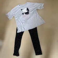 H&M ミッキー・マウス Tシャツとドットパンツ Sのサムネイル