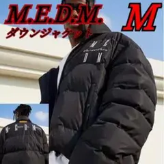 MEDM ダウンジャケット ダウン ジャケット スタジャン 黒 M　ストリート