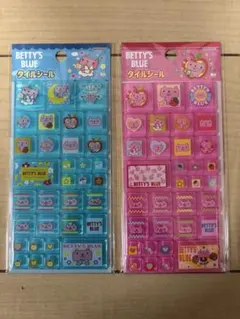BETTY'S BLUE タイルシール 2種セットのサムネイル