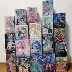 初音ミク　プライズフィギュア　まとめ売り　19点セット
