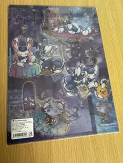ポケモンセンター クリアファイル ニャスパーWANTED!!!