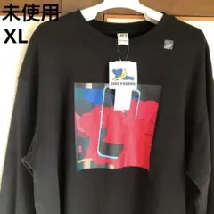 KAWS+WARHOL ブラック スウェット XL(UNIQLO)