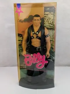 未使用 希少 ゲイ BILLY DOLL 黒髪 ビリー ファイヤーマン 消防士