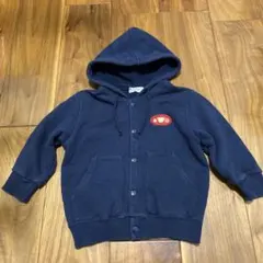 ファミリア　ネイビー パーカー 100cm